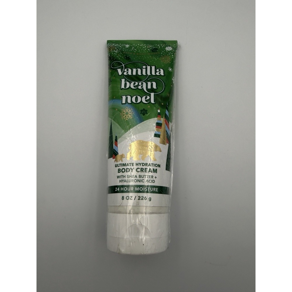 Bath & Body Works Ultimate Hydration Body Cream VANILLA BEAN NOEL Bears Forest